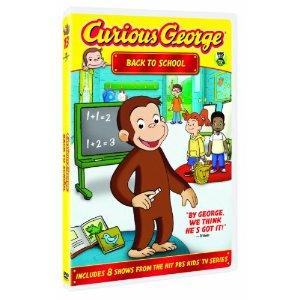 Best Movies About School, Curious George Back to School DVD
