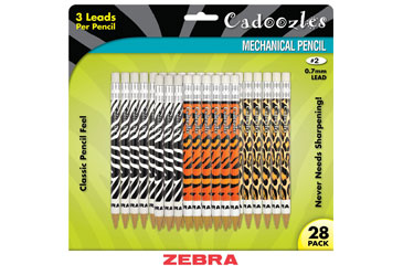 Zebra® Cadoozles Mechanical Pencils