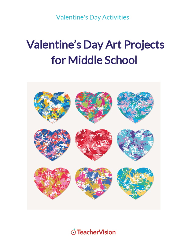 10 Valentine's Day art projects for middle school students