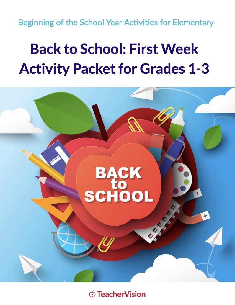 Back to School Packet