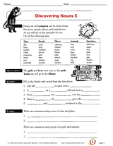 Discovering Nouns 5