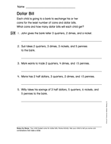 Dollar Bill (Gr. 2)