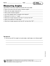 Math in Science: Measuring Angles
