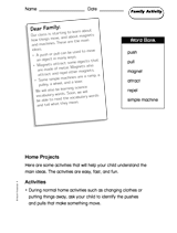 Moving and Working: Family Activity