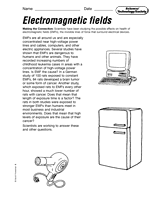 Science, Technology, and Society: Electromagnetic Fields