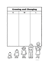 KWL Chart - Growing and Changing