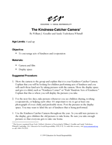 The Kindness-Catcher Camera
