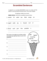 Scrambled Sentences