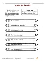 Color the Pencils