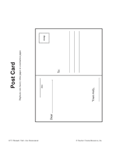 Post Card Template