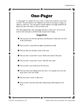 One-Pager