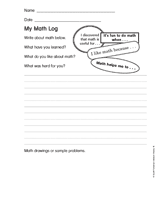 My Math Log 1