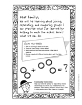 Family Activities: Clear the Table
