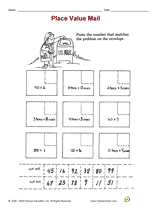 Place Value Mail