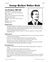 George Herbert Walker Bush