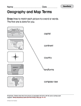 Geography and Map Terms