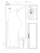 Map of Nebraska