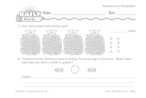 Math Warm-Up 4 for Gr. 3 & 4: Numbers and Numeration