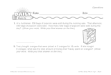 Math Warm-Up 93 for Gr. 3 & 4: Operations