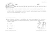 Math Warm-Up 98 for Gr. 3 & 4: Operations