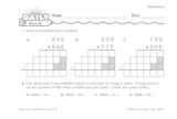 Math Warm-Up 86 for Gr. 5 & 6: Operations