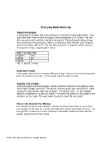 Everyday Math Warm-Up