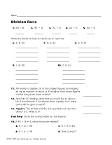 Division Facts II