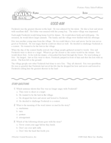 Reading Warm-Up 91 for Gr. 3 & 4: Fairy Tales and Folklore
