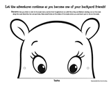 Backyardigans Character Mask: Tasha