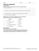What Are Metalloids?