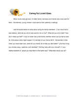 Caring for Sick Loved Ones