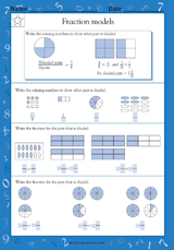 Fraction Models (Grade 4)