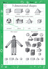 Matching and Counting 3-Dimensional Shapes