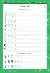 Write the Numbers 0-9