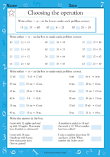 Choosing the Operation: Add or Subtract?