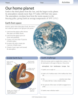 Our Home Planet
