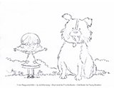 Maggi and Milo Coloring Pages