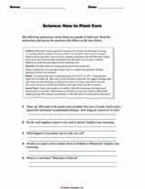 Science: How to Plant Corn