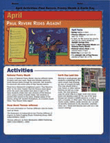 April Activities: Paul Revere, Poetry Month & Earth Day