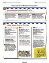 Changes in Travel: Modes of Transportation