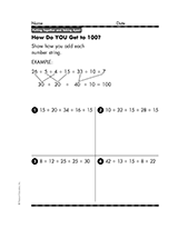 How Do YOU Get to 100?